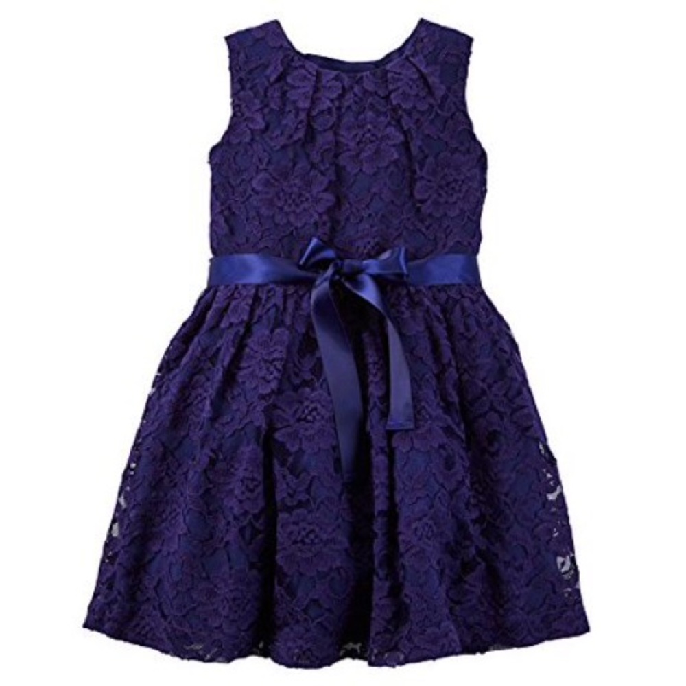 Carter’s Indigo Lace Dress